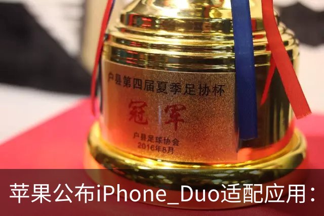 苹果公布iPhone Duo适配应用：爱奇艺、WPS、淘宝等在列